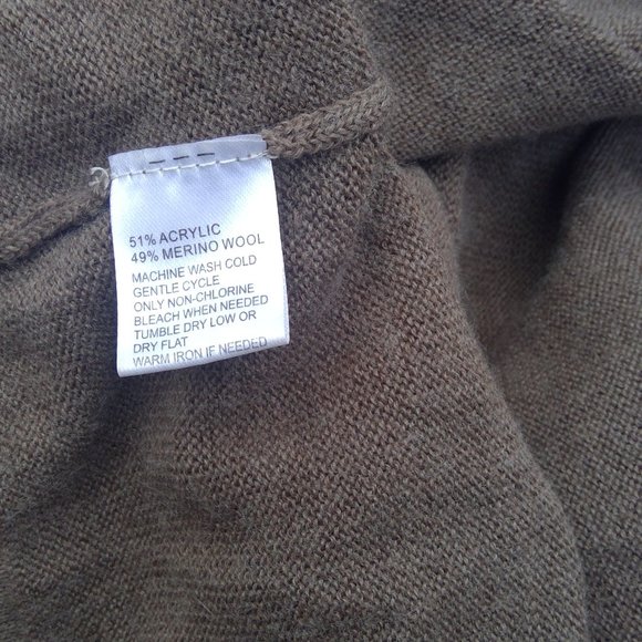 Ann Taylor Loft Merino Puff-Sleeved Sweater Dress - Picture 3 of 6